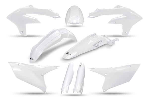 Full Plastic Kit white for Yamaha WR 250 F (2025-26) - WR 450 F (2024-26)